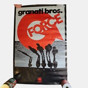 Granati Brothers G Force 24x36 Original Vintage 1979 A&M Records Promo Poster